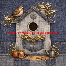 Látkový panel  kolekce DENIM  614-595