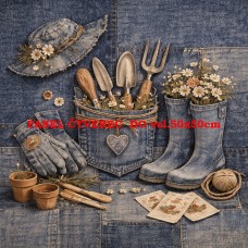 Látkový panel  kolekce DENIM  614-598