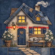 Látkový panel  kolekce DENIM  614-607