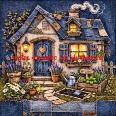 Látkový panel  kolekce DENIM  614-610