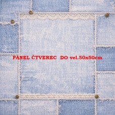 Látkový panel  kolekce DENIM  614-71