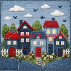 Látkový panel  kolekce DENIM  614-712