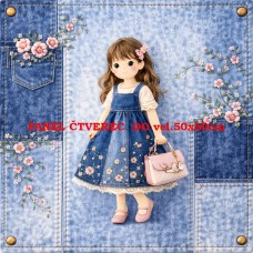 Látkový panel  kolekce DENIM  614-72