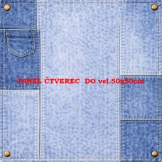 Látkový panel  kolekce DENIM  614-73