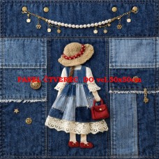 Látkový panel  kolekce DENIM  614-74