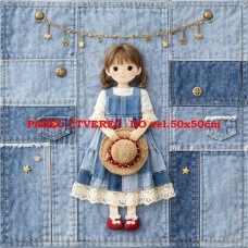 Látkový panel  kolekce DENIM  614-76