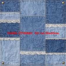 Látkový panel  kolekce DENIM  614-81