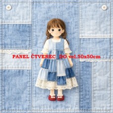 Látkový panel  kolekce DENIM  614-82