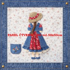 Látkový panel  kolekce DENIM  614-94