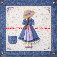 Látkový panel  kolekce DENIM  614-96