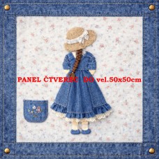 Látkový panel  kolekce DENIM  614-97
