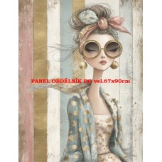 Látkový panel  kolekce  FASHION LADIES  615-1