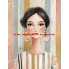 Látkový panel  kolekce  FASHION LADIES  615-10