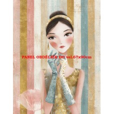 Látkový panel  kolekce  FASHION LADIES  615-11