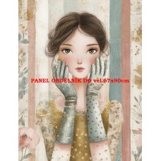 Látkový panel  kolekce  FASHION LADIES  615-12