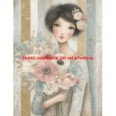 Látkový panel  kolekce  FASHION LADIES  615-22