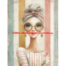 Látkový panel  kolekce  FASHION LADIES  615-3