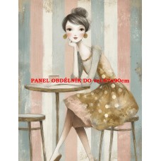 Látkový panel  kolekce  FASHION LADIES  615-38