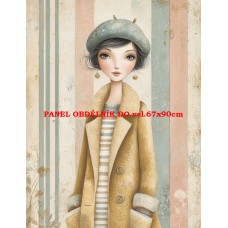 Látkový panel  kolekce  FASHION LADIES  615-6