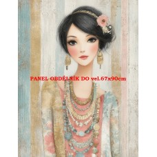 Látkový panel  kolekce  FASHION LADIES  615-8