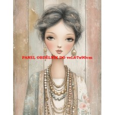 Látkový panel  kolekce  FASHION LADIES  615-9