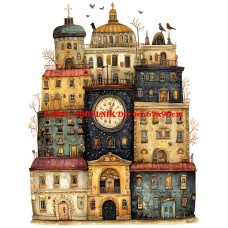 Látkový panel  kolekce  ROZTOMILÝ LONDÝN  617-11