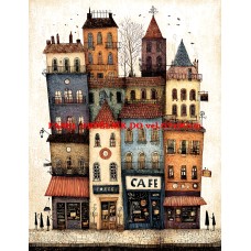 Látkový panel  kolekce  ROZTOMILÝ LONDÝN  617-13