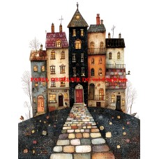 Látkový panel  kolekce  ROZTOMILÝ LONDÝN  617-18