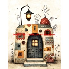 Látkový panel  kolekce  ROZTOMILÝ LONDÝN  617-19