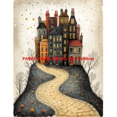 Látkový panel  kolekce  ROZTOMILÝ LONDÝN  617-22