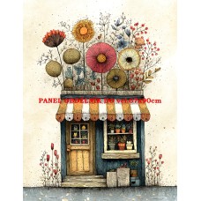 Látkový panel  kolekce  ROZTOMILÝ LONDÝN  617-24