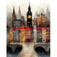 Látkový panel  kolekce  ROZTOMILÝ LONDÝN  617-3