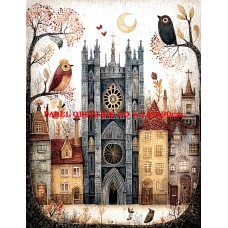 Látkový panel  kolekce  ROZTOMILÝ LONDÝN  617-5