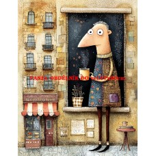 Látkový panel  kolekce  ROZTOMILÝ LONDÝN  617-56