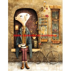 Látkový panel  kolekce  ROZTOMILÝ LONDÝN  617-57