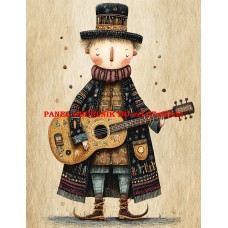 Látkový panel  kolekce  ROZTOMILÝ LONDÝN  617-60