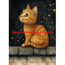 Látkový panel  kolekce KOČIČÍ  SVĚT  618-13