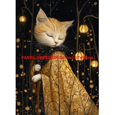 Látkový panel  kolekce KOČIČÍ  SVĚT  618-20