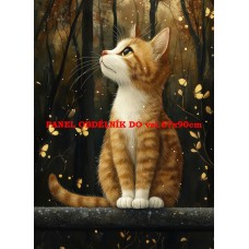 Látkový panel  kolekce KOČIČÍ  SVĚT  618-3