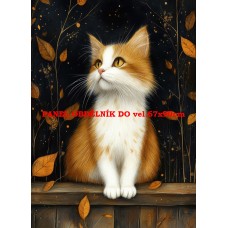 Látkový panel  kolekce KOČIČÍ  SVĚT  618-31