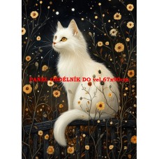 Látkový panel  kolekce KOČIČÍ  SVĚT  618-33