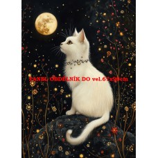 Látkový panel  kolekce KOČIČÍ  SVĚT  618-43