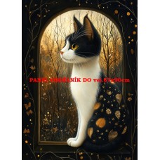 Látkový panel  kolekce KOČIČÍ  SVĚT  618-5
