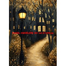 Látkový panel  kolekce KOČIČÍ  SVĚT  618-55