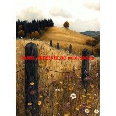 Látkový panel  kolekce KOČIČÍ  SVĚT  618-67