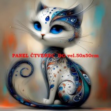 Látkový panel kolekce KOČIČÍ SVĚT 618-95