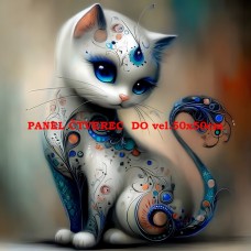 Látkový panel kolekce KOČIČÍ SVĚT 618-96