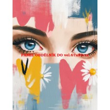 BAVLNĚNÝ PANEL 19x25 cm  hol190