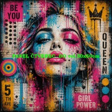 Látkový panel kolekce POP ART GRAFFITI 619-89