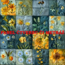 Látkový panel  či metráž kolekce QUILTED MEADOW  621-48